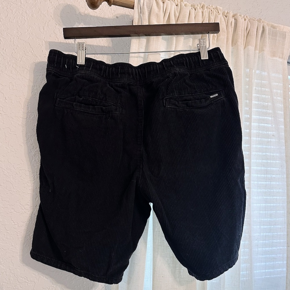 Hollister Black Corduroy Hybrid Shorts - Picture 2 of 3